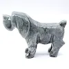 Geschnitzte Hundefigur aus bolivianischem Speckstein - 1