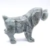 Geschnitzte Hundefigur aus bolivianischem Speckstein - 3