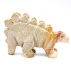 Stegosaurus aus bolivianischem Speckstein: prähistorische Figur - 3