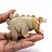 Stegosaurus aus bolivianischem Speckstein: prähistorische Figur