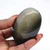 Goldobsidian-Trommelstein aus Mexiko, polierter Naturstein - 0
