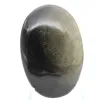 Goldobsidian-Trommelstein aus Mexiko, kompakte Form mit 75 g - 2