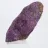 Roher Purpurit aus Portugal auf Sockel – Mineralogische Sammlung